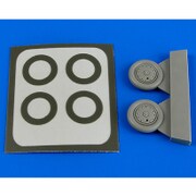 7333 [1/72 レジンパーツシリーズ Ⅰ-153用ホイールと塗装用マスクシール ICM用]
