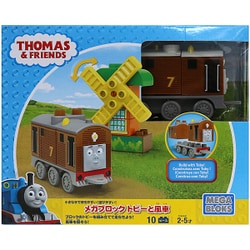 ヨドバシ Com マテル Mattel Cnj07 メガブロック ト トーマスキャラクター アソート トビーと風車 通販 全品無料配達