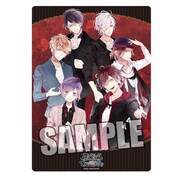 B5クリア下敷き DIABOLIKLOVERS DARK FATE 逆巻家 [キャラクターグッズ]