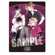B5クリア下敷き DIABOLIKLOVERS DARK FATE 無神家 [キャラクターグッズ]