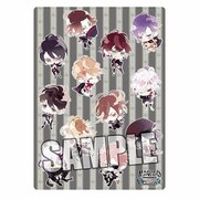 B5クリア下敷き DIABOLIKLOVERS DARK FATE 集合 [キャラクターグッズ]
