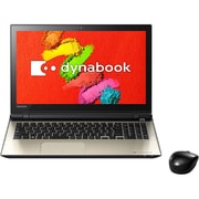 dynabook T75 15.6型ワイドタッチパネル/Corei7-5500U/メモリ8GB/SSHD1TB/ブルーレイディスクドライブ/Windows10Home/ハイレゾ音源対応/サテンゴールド/ヨドバシオリジナル PT75TGD-BWA