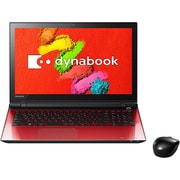 dynabook T75 15.6型ワイドタッチパネル/Corei7-5500U/メモリ8GB/SSHD1TB/ブルーレイディスクドライブ/Windows10Home/ハイレゾ音源対応/モデナレッド/ヨドバシオリジナル PT75TRD-BWA