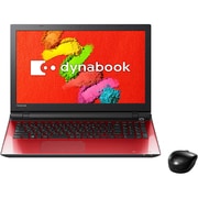 dynabook T55/TRD 15.6型ワイド/Core i5-5200U/メモリ4GB/HDD1TB/ブルーレイディスクドライブ/Windows 10 Home/ハイレゾ音源対応/モデナレッド/ヨドバシオリジナルモデル PT55TRX-BWAD