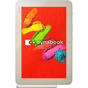 dynabook S90/TG 10.1型ワイド/Atom Z3735F プロセッサー/メモリ2GB/ストレージ64GB/Windows 10 Home/サテンゴールド PS90TGP-NYA