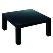 フラットヒーターコタツ 75×75cm ブラック DK-K755HH-BK