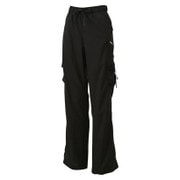 512948-01 [ウーブンロングパンツ レディース Mサイズ ブラック]