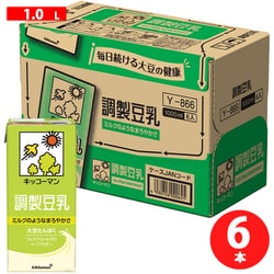 調製豆乳 紙パック 1L×6本