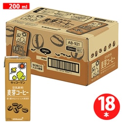 豆乳飲料 麦芽コーヒー 紙パック 200ml×18本