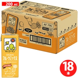豆乳飲料 フルーツミックス 紙パック 200ml×18本