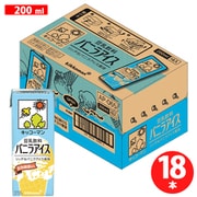 他サイト： 豆乳飲料 バニラアイス 紙パック 200ml×18本の商品画像
