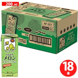 キッコーマン豆乳 キッコーマン 豆乳飲料 メロン 200ml 紙パック