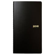 2016年版手帳 ビジネスダイアリー 週間ダイアリー 見開き1週間レフトタイプ ウイークリー 232×120mm 582-6