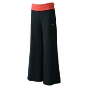 920187-02 [ルーズフィット ロングパンツ レディース Lサイズ ブラック×ピンク]