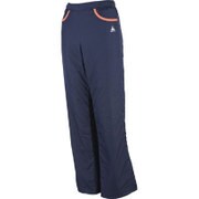 QB475553 NVY L [中わたウィンドロングパンツ レディース Lサイズ]