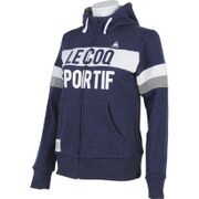 QL565153 NVB L [フーデッドスウェットジャケット レディース Lサイズ ネイビーブルー]
