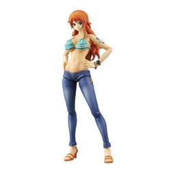 ヨドバシ Com メガハウス Megahouse ヴァリアブルアクションヒーローズ One Piece ナミ 彩色済み完成品アクションフィギュア 17年1月再生産 通販 全品無料配達