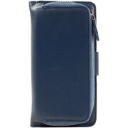 OWL-CVIP616C-NV [iPhone 6/6s用 コインケース付 手帳型ケース PU素材 カードポケット付 ネイビー]