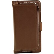 OWL-CVIP6P16C-BR [iPhone 6 Plus/6s Plus用 コインケース付 手帳型ケース PU素材 カードポケット付 ブラウン]