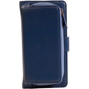 OWL-CVIP6P16C-NV [iPhone 6 Plus/6s Plus用 コインケース付 手帳型ケース PU素材 カードポケット付 ネイビー]