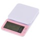 大画面キッチンスケール 2kg計 ピンク COK-S200-P
