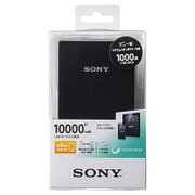 USBポータブル電源 10,000mAh ブラック CP-V10AB