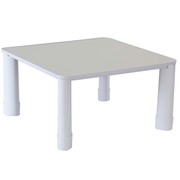 平面パネルヒーターこたつ カジュアルタイプ 75×75cm ホワイト SFC-MD753H