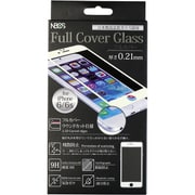 NBGF-IP6-N021-WH [フルカバーガラスフィルム iPhone 6/6s 用 0.21mm ホワイト]