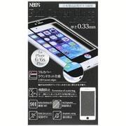 NBGF-IP6P-N033-BK [フルカバーガラスフィルム iPhone 6 Plus/6s Plus 用 0.33mm ブラック]
