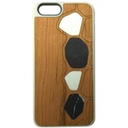 NBIPH6N-BY317CMW [iPhone 6 4.7インチ用 WOODCASE 317 CMWマーブルミックス]