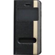 NBIPH6N-E22BK [iPhone 6/6s 4.7インチ用 フリック対応手帳ケース ブラック]