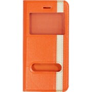 NBIPH6N-E22OR [iPhone 6/6s 4.7インチ用 フリック対応手帳ケース オレンジ]