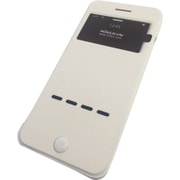 NBIPH6N-SO-WH [iPhone 6/6s 4.7インチ用 SONGシリーズ手帳型ケース ホワイト]