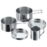 M-8578 [キャンピングステンレス食器 マグカップセット]