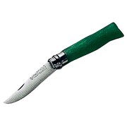 M-8762 [カラーフォールディングナイフ オピネル No.8 ストッパー付 グリーン]