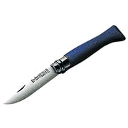 M-8763 [カラーフォールディングナイフ オピネル No.8 ストッパー付 ブルー]