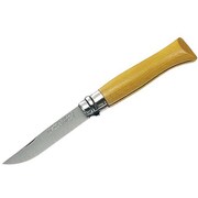 M-9713 [オピネル カラーフォールディングナイフ No.8 ストッパー付 イエロー]