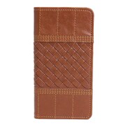 Y-IP6RA2-BR [iPhone 6＆6s用 ラティス2 横開きレザーケース ブラウン]