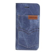 Y-IP6DP-BL [iPhone 6＆6s用 デニムポケット手帳型ケース ブルー]