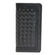 Y-IP6PRA3-BK [iPhone 6＆6s Plus用 ラティス3 横開きレザーケース ブラック]