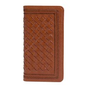 Y-IP6PRA3-BR [iPhone 6＆6s Plus用 ラティス3 横開きレザーケース ブラウン]