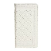 Y-IP6PRA3-WH [iPhone 6＆6s Plus用 ラティス3 横開きレザーケース ホワイト]