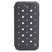 Y-IP6-SL-BK [iPhone 6＆6s用 ラティス3 本革ケース ブラック]