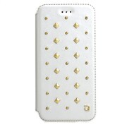 Y-IP6-SL-WH [iPhone 6＆6s用 ラティス3 本革ケース ホワイト]
