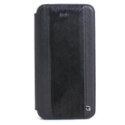 Y-IP6P-HL-BK [iPhone 6 Plus＆6s Plus用 本革＋馬毛ケース ブラック]