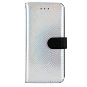 HAN6943iP6S [ホログラムカーフダイアリー iPhone 6s/6 4.7インチ用ケース SV]
