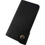 3078-02 [牛革サイドカバーケースiPhone 6s 4.7インチ用 エンボスBK]