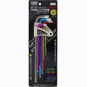 カラー ボールポイント六角棒レンチセット 9本組 EXロング CHXB-9L
