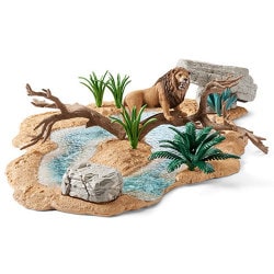 ヨドバシ.com - シュライヒ Schleich 42258 動物達の水飲み場セット 