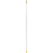 706-07 19mmテーパードトーナメントポール ホワイト 7ft（2.29m）